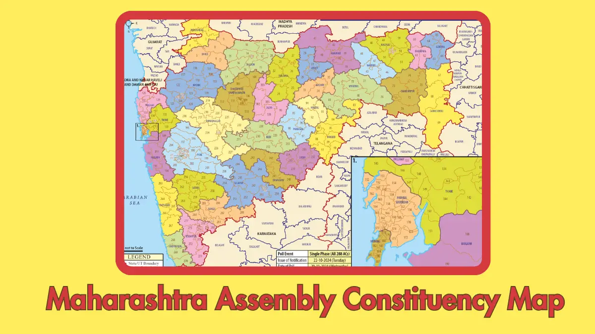 Assembly Constituency Map Maharashtra