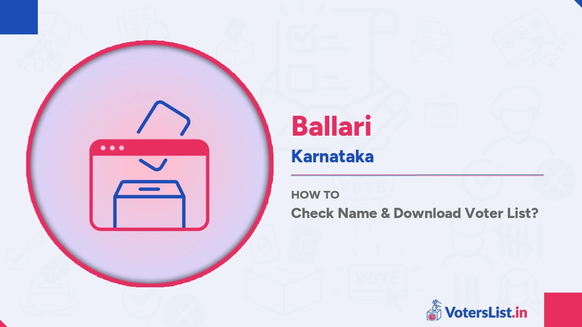 Ballari Voter List