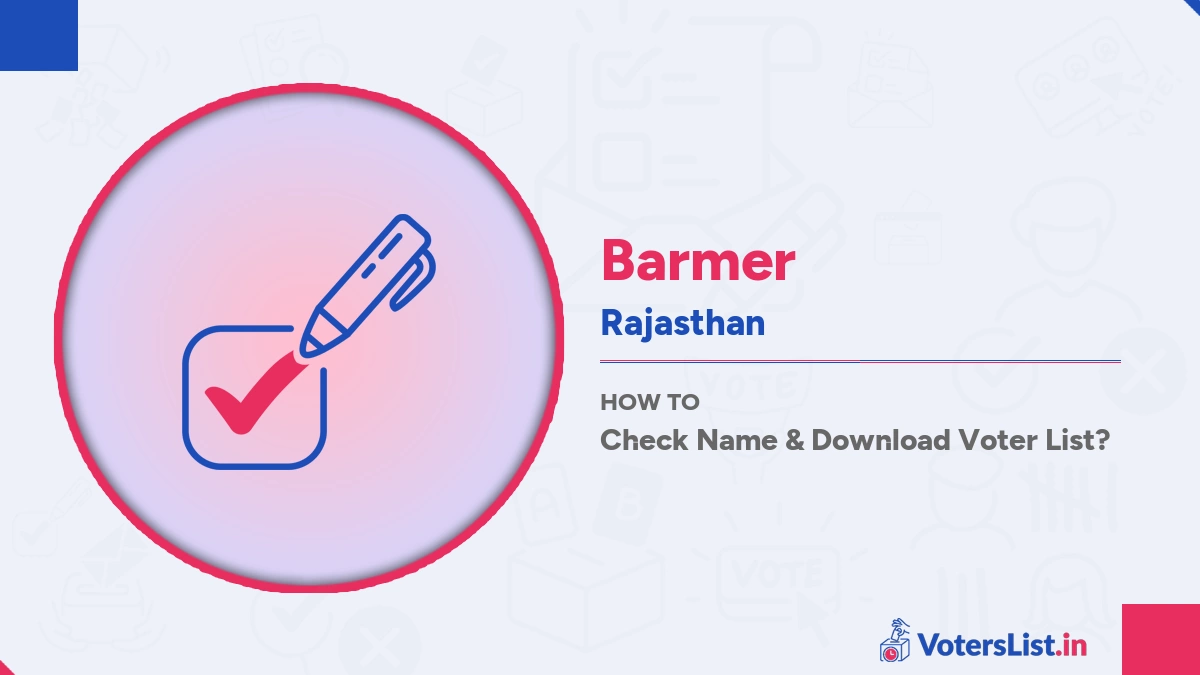 Barmer Voter List