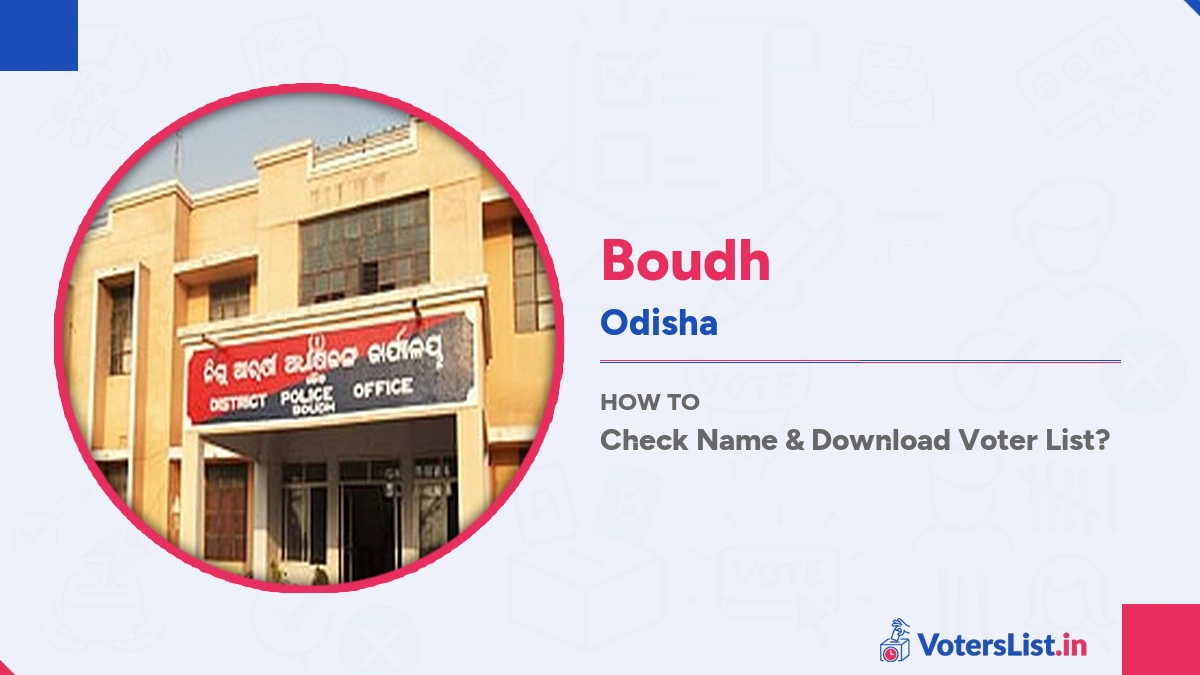 Boudh Voter List