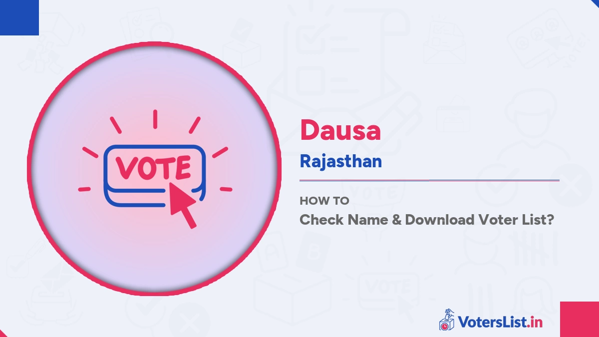 Dausa Voter List