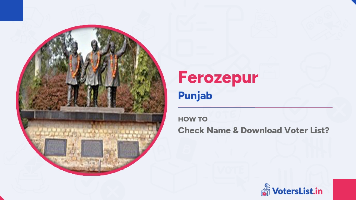 Ferozepur Voter List