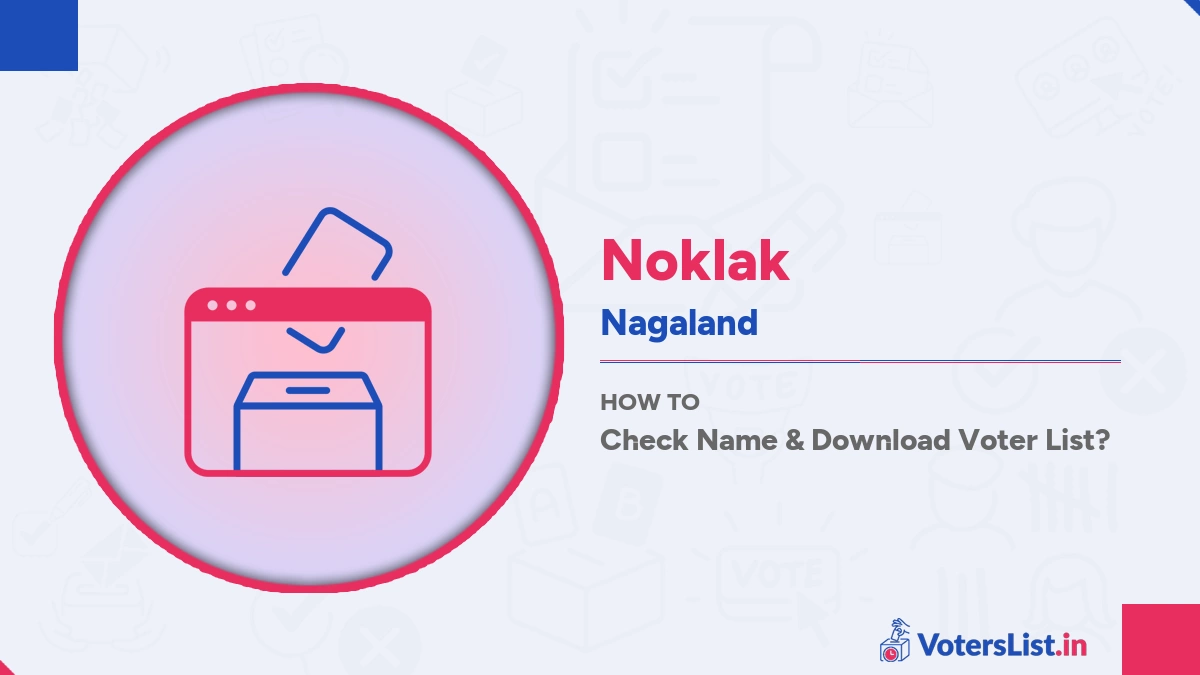 Noklak Voter List