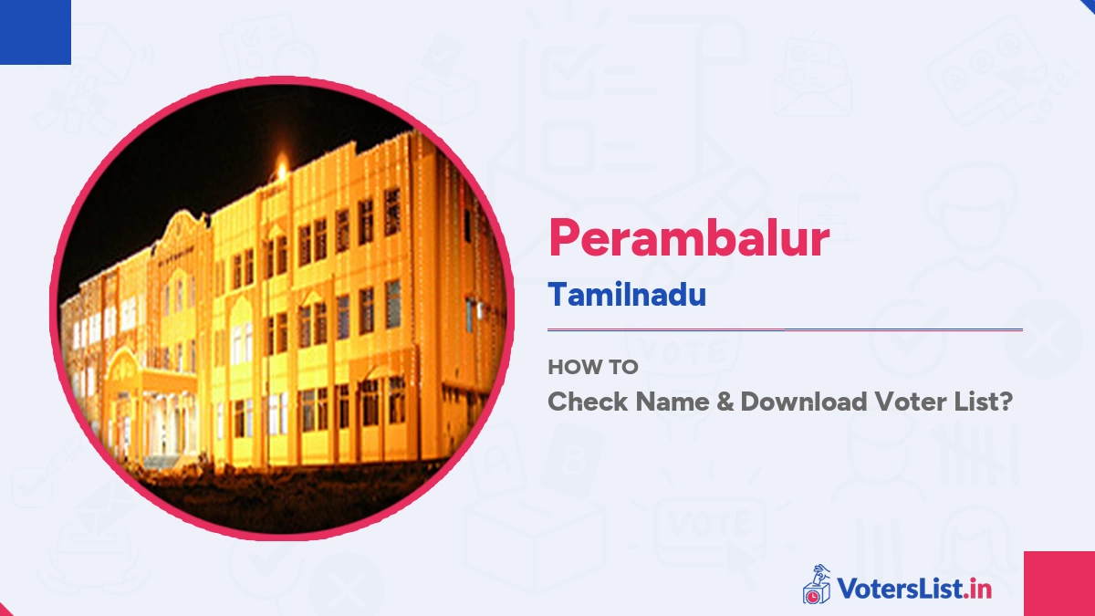 Perambalur Voter List