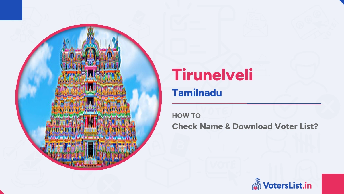 Tirunelveli Voter List